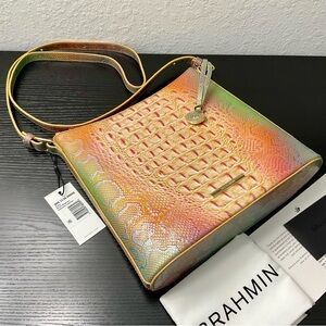 Brahmin KATIE CROSSBODY Multi Abalone NWT
